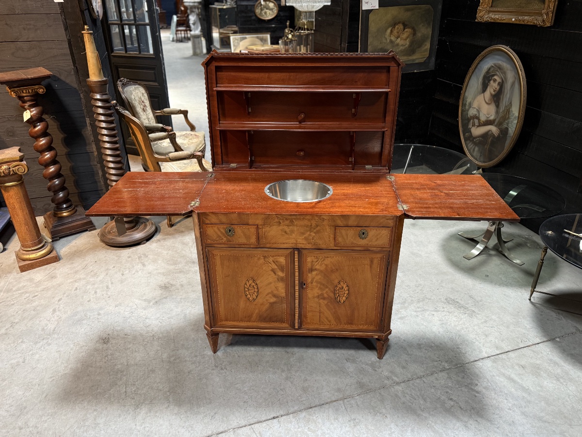 Dutch Folding Sideboard With A Cooler -photo-2