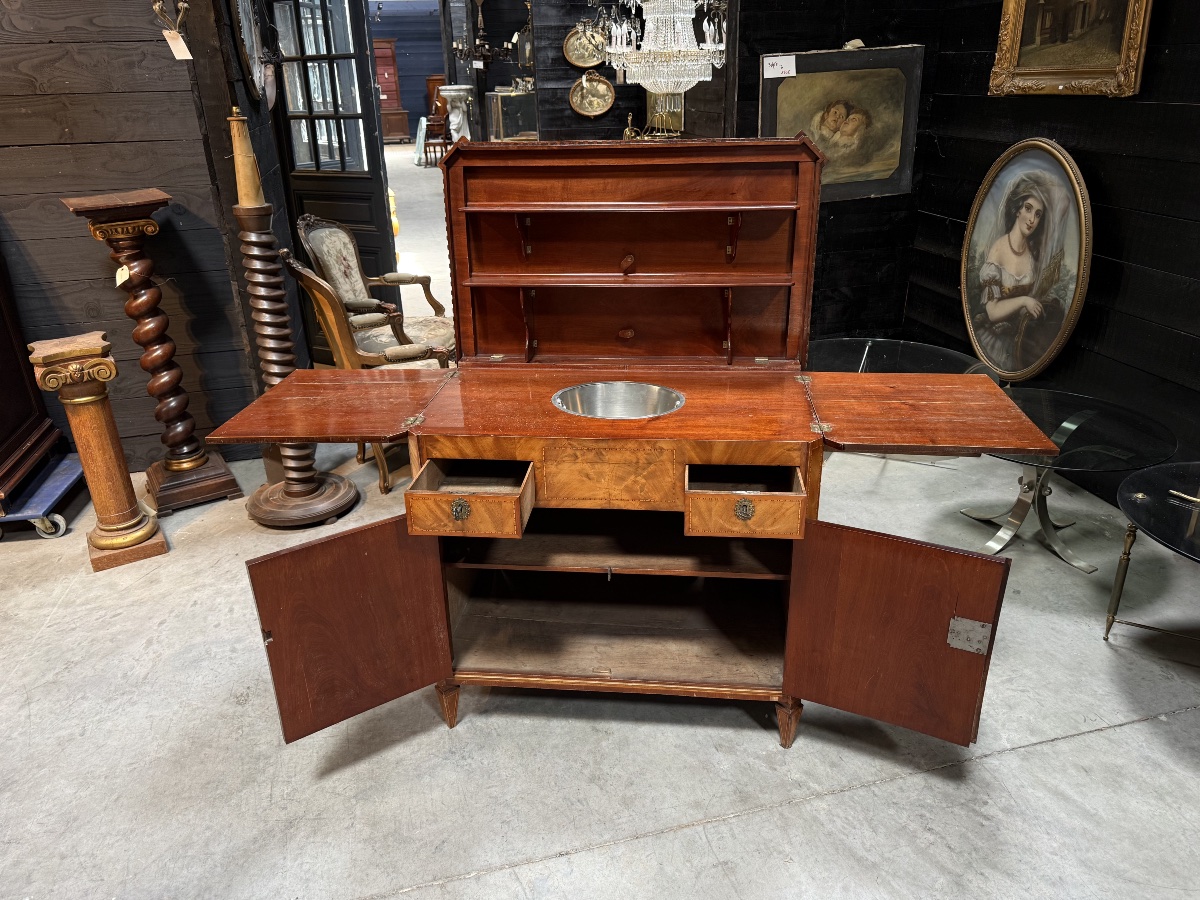 Dutch Folding Sideboard With A Cooler -photo-2