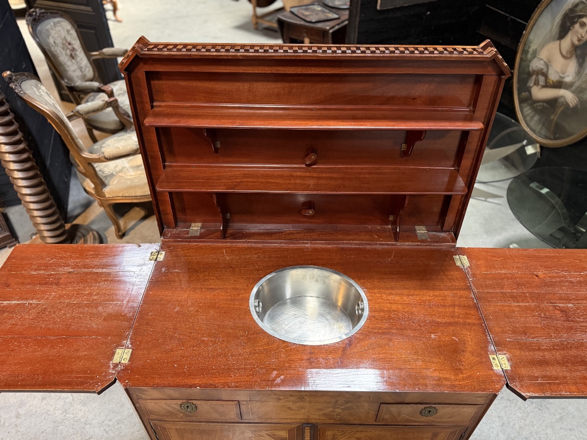 Dutch Folding Sideboard With A Cooler -photo-3