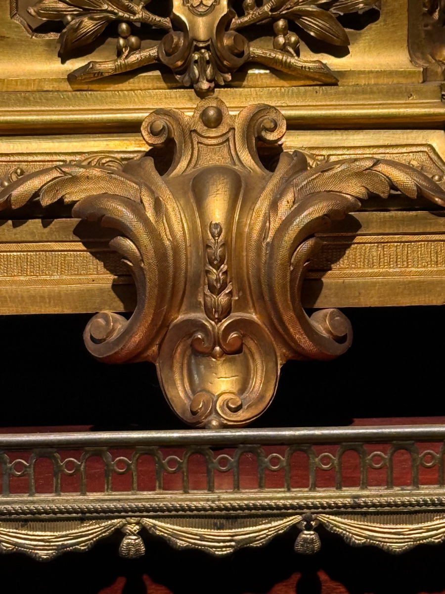 Gilded Bronze Clock -photo-3