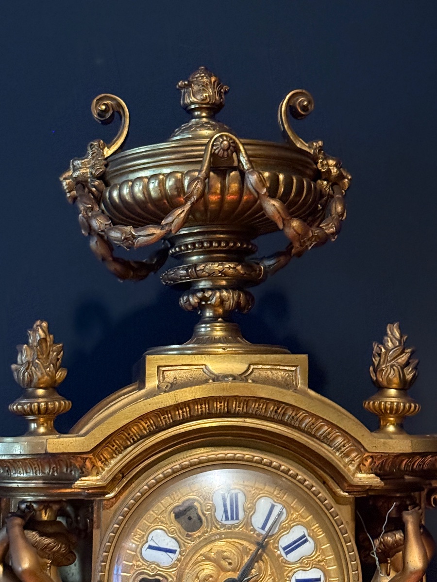 Gilded Bronze Clock -photo-4