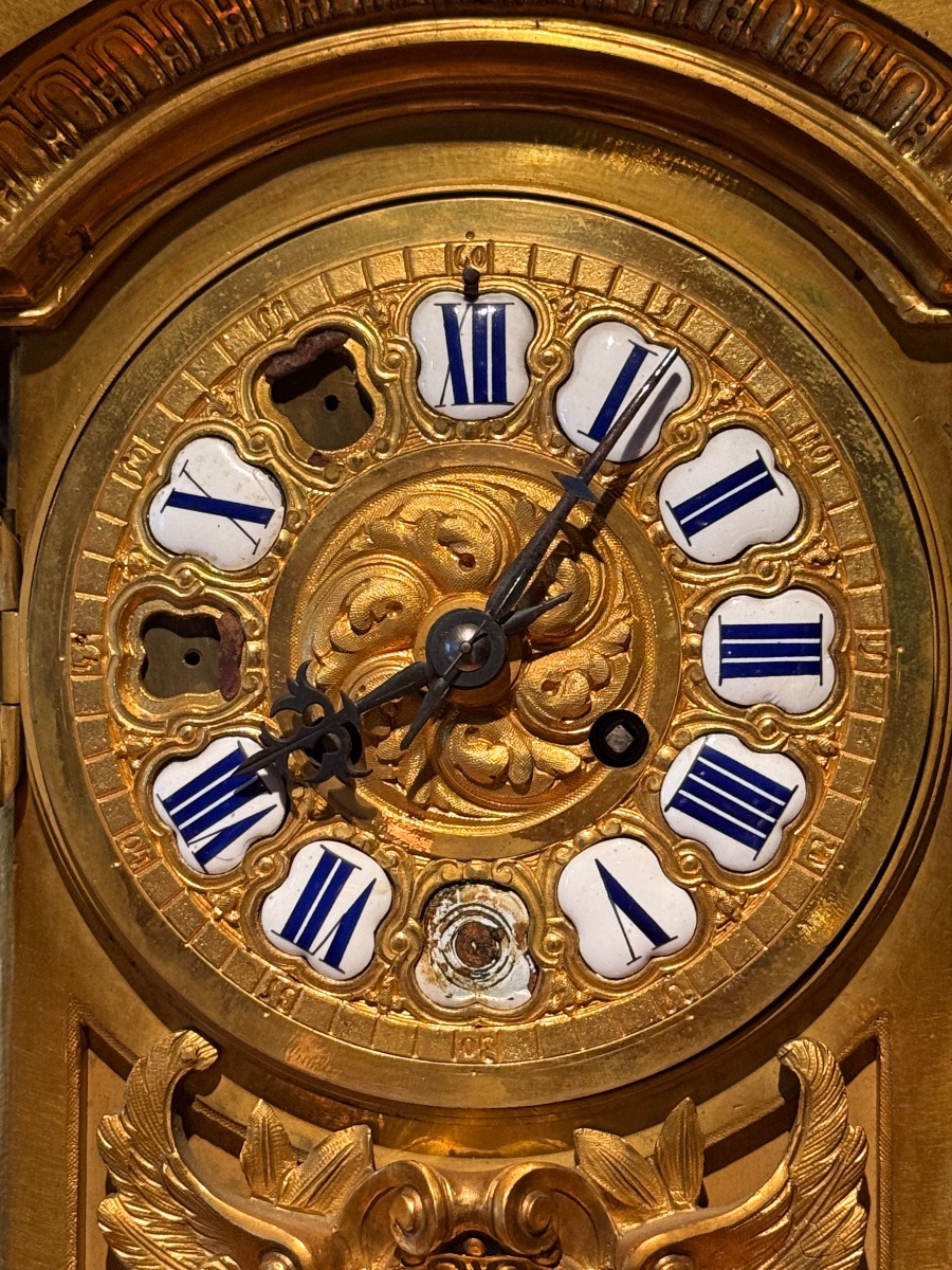 Gilded Bronze Clock -photo-3