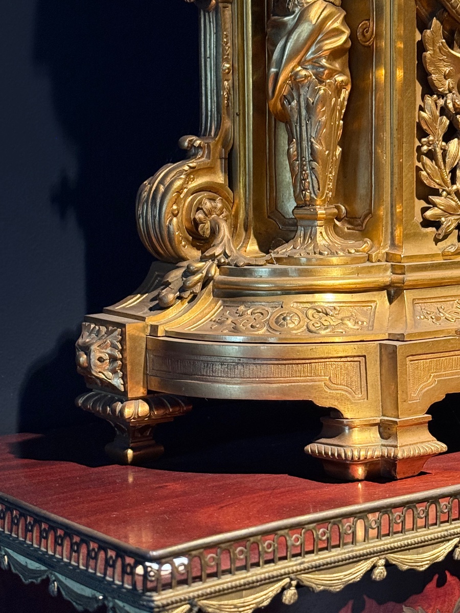 Gilded Bronze Clock -photo-4