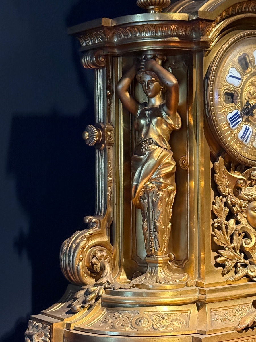 Gilded Bronze Clock -photo-5