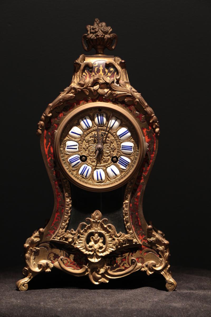 Horloge Boulle En écaille De Tortue