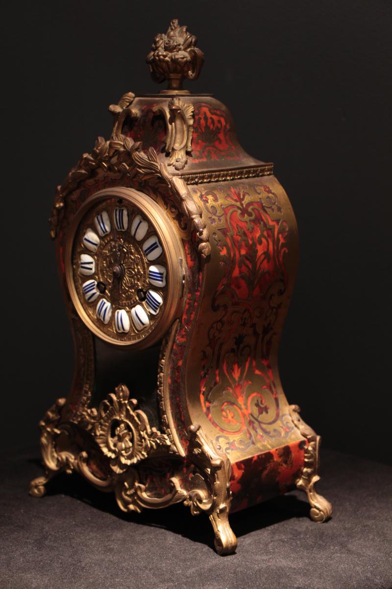 Horloge Boulle En écaille De Tortue-photo-2