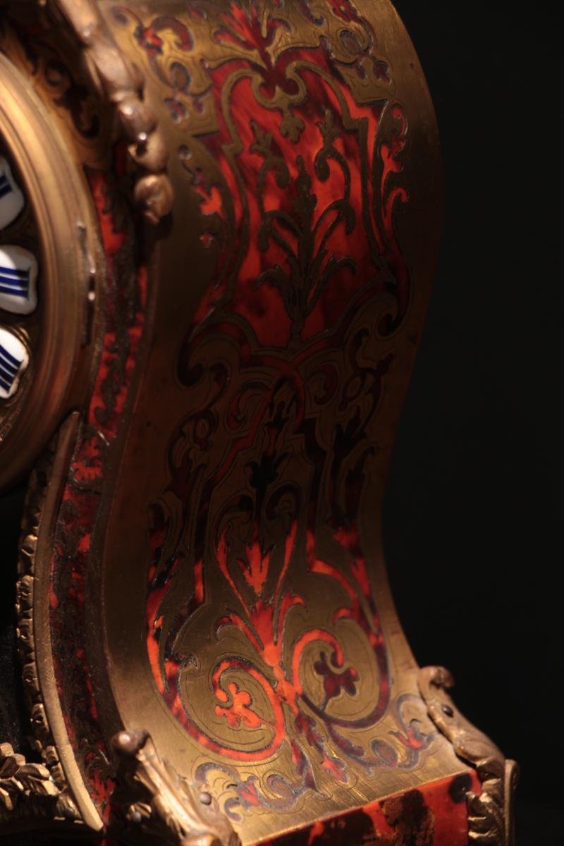 Horloge Boulle En écaille De Tortue-photo-3