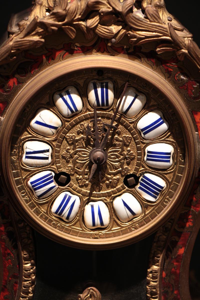Horloge Boulle En écaille De Tortue-photo-2