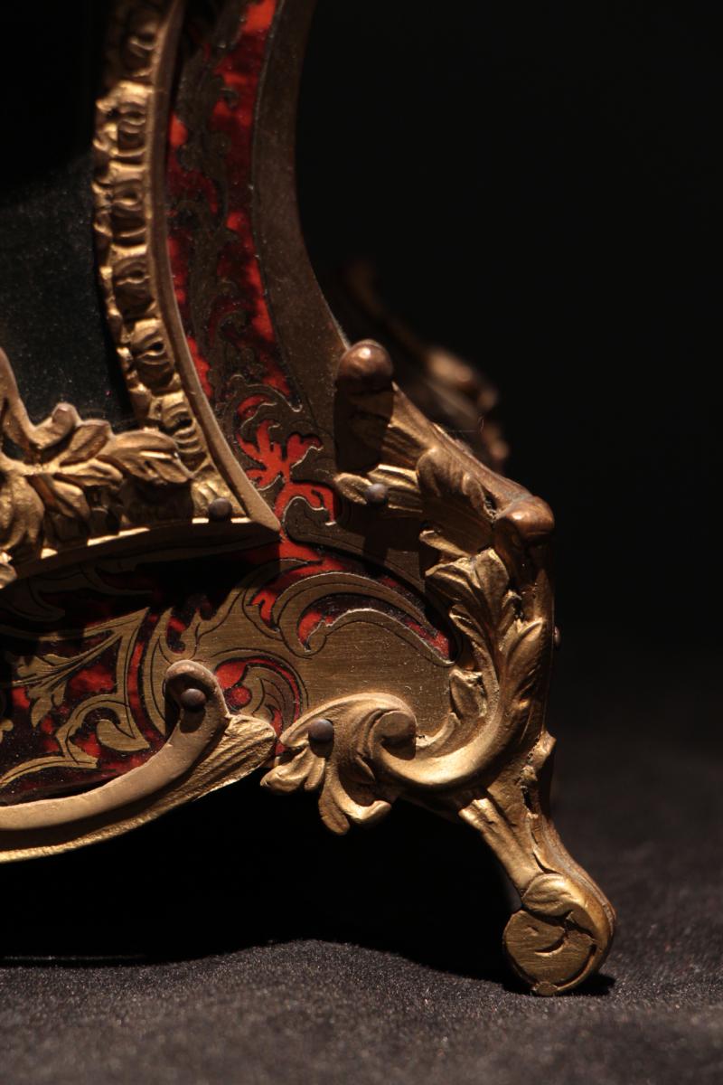 Horloge Boulle En écaille De Tortue-photo-5