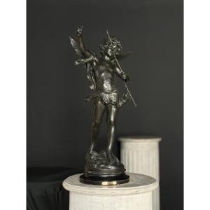 Statue Cupidon en bronze
