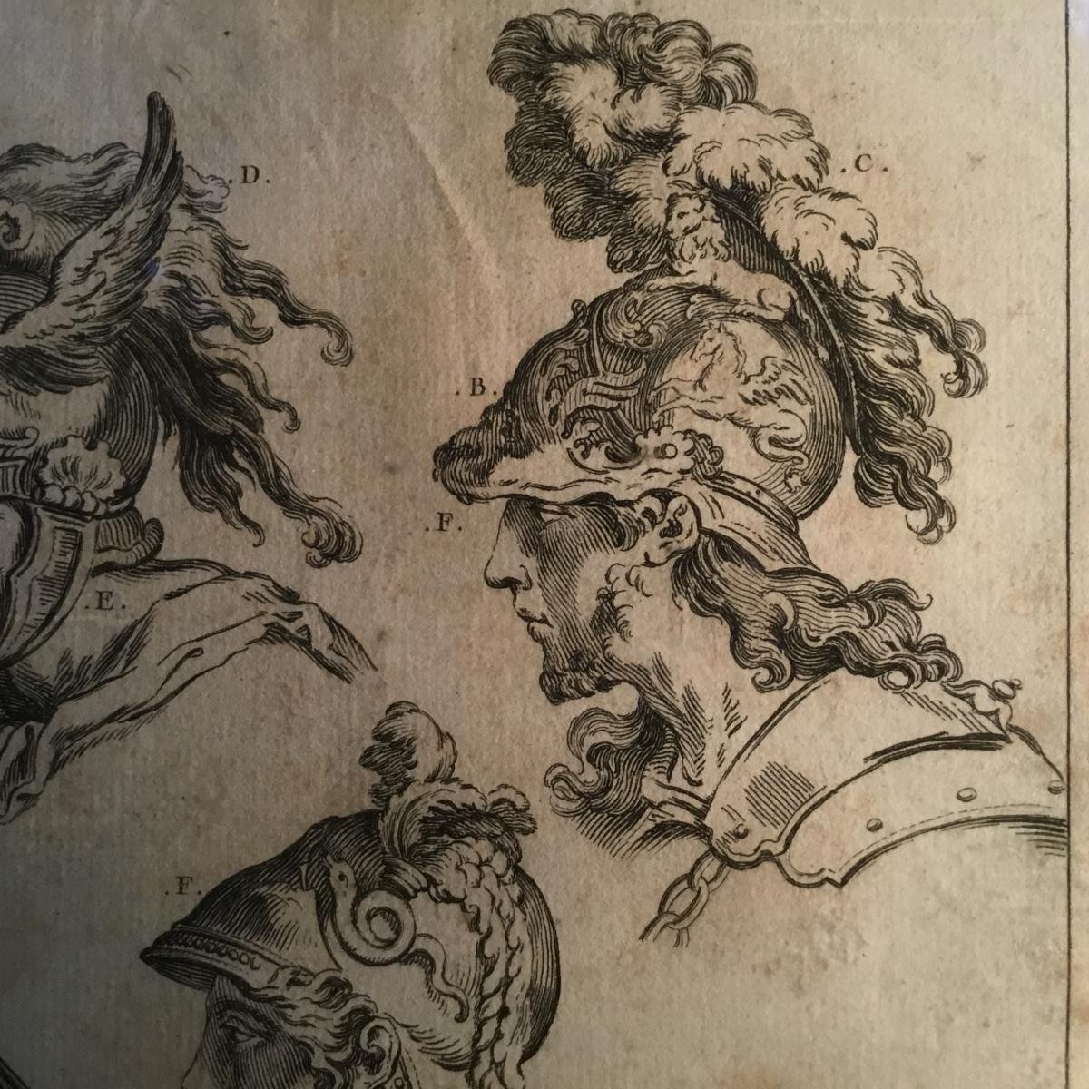 Two Engravings 18th Century L.m. Bonnet-photo-3