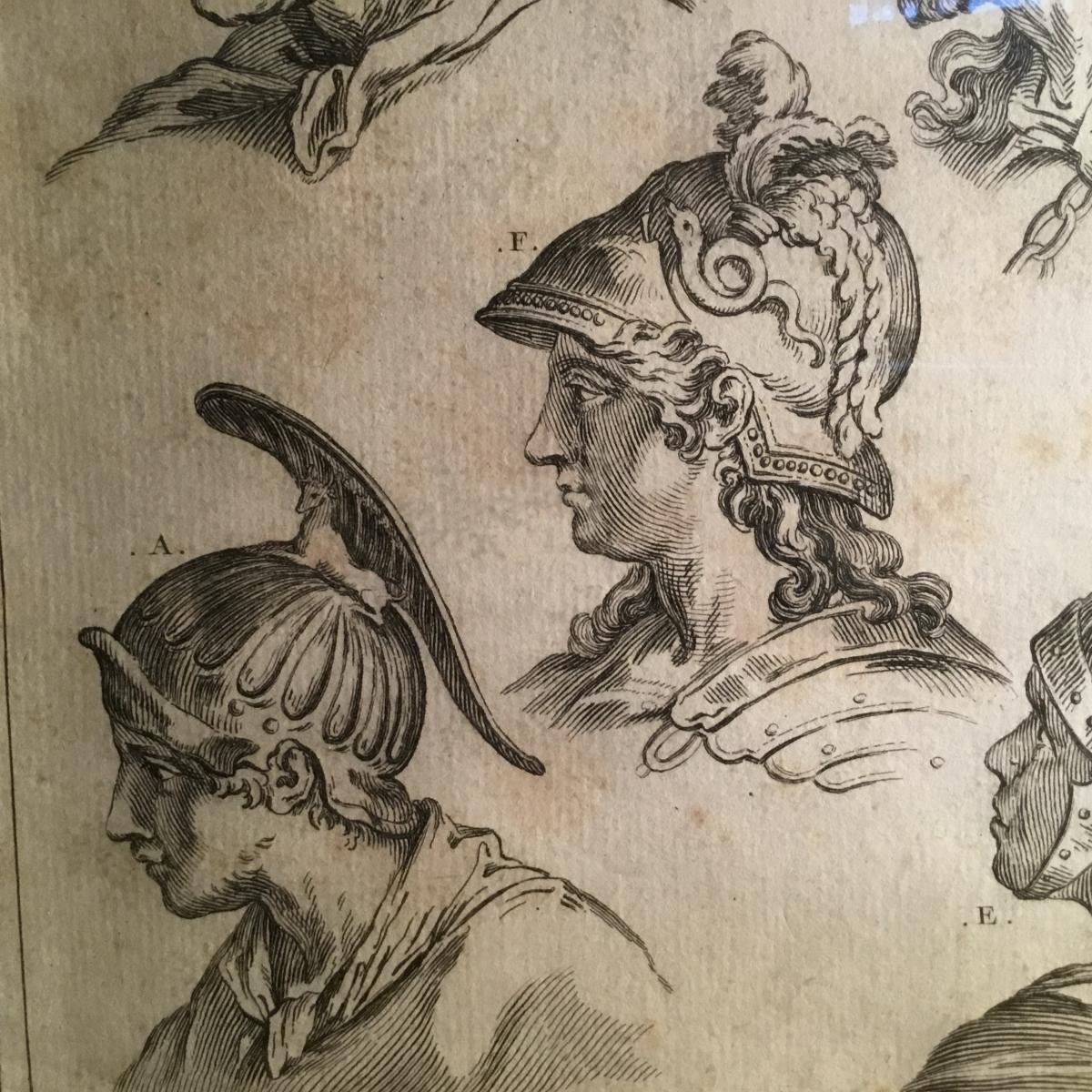 Two Engravings 18th Century L.m. Bonnet-photo-4