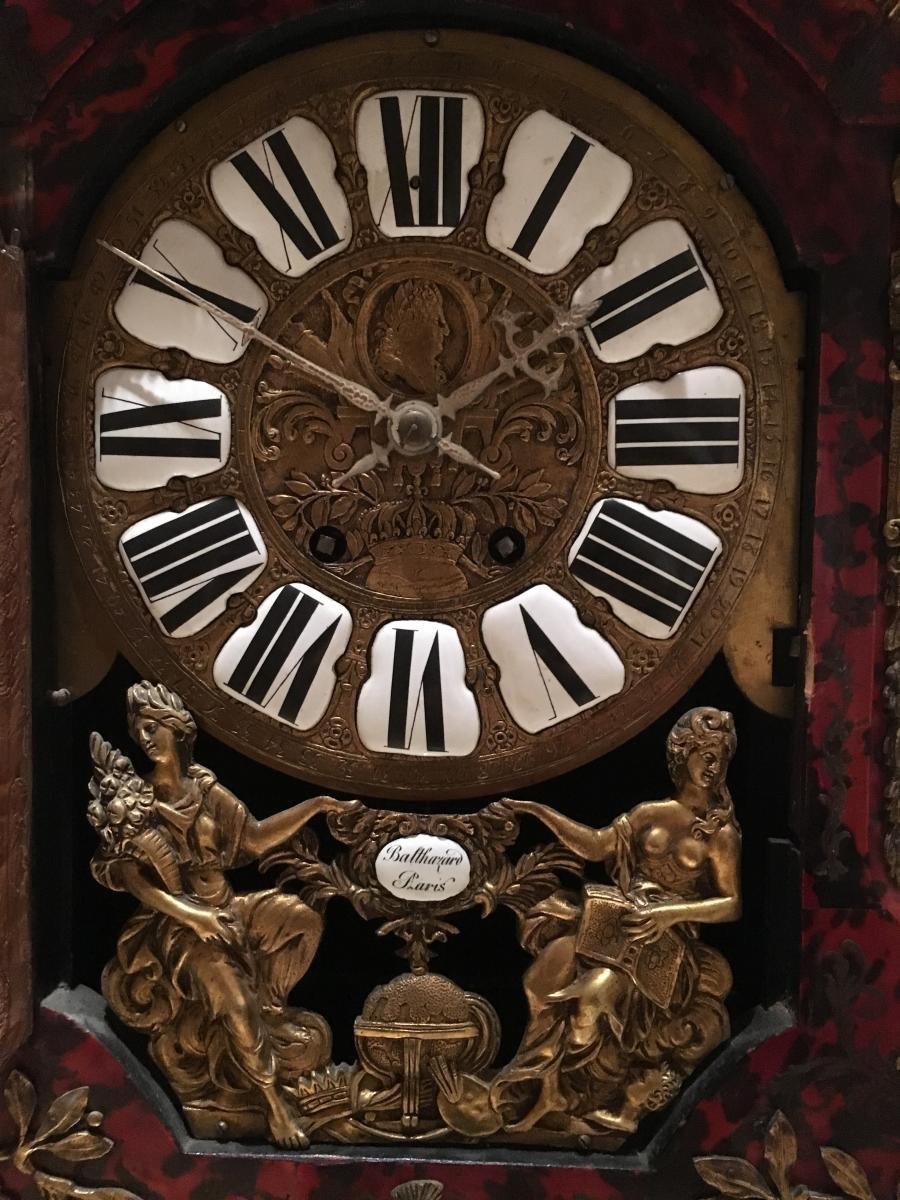 Grand Horloge cartel ancien -photo-4