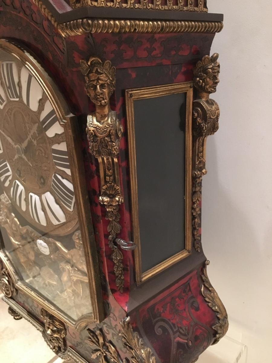 Large Old Cartel Clock-photo-5