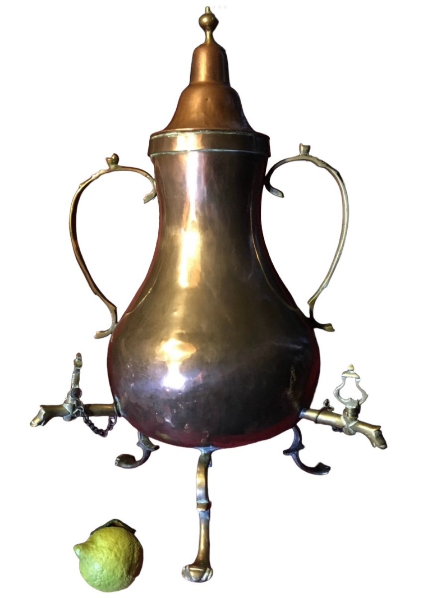 18th Century Copper Coffee Fountain.