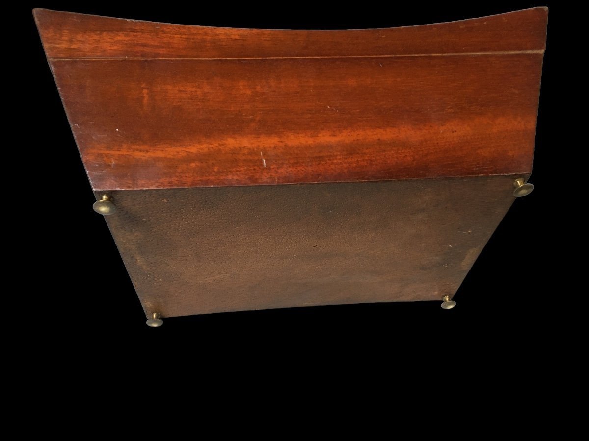 Pair Of Mahogany Boxes Empire Period -photo-4