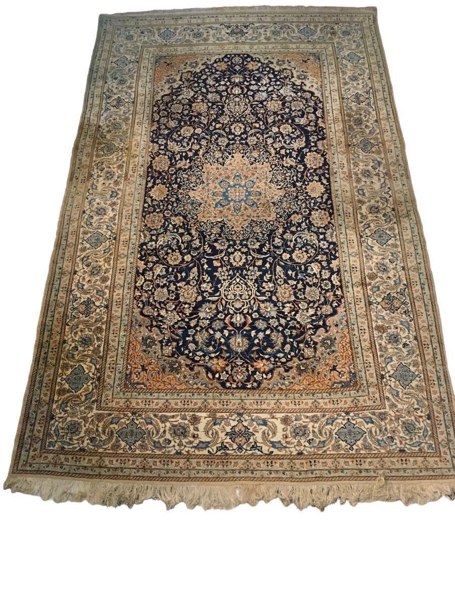 Large Persian Floral Rug 370x220 Cm -photo-2