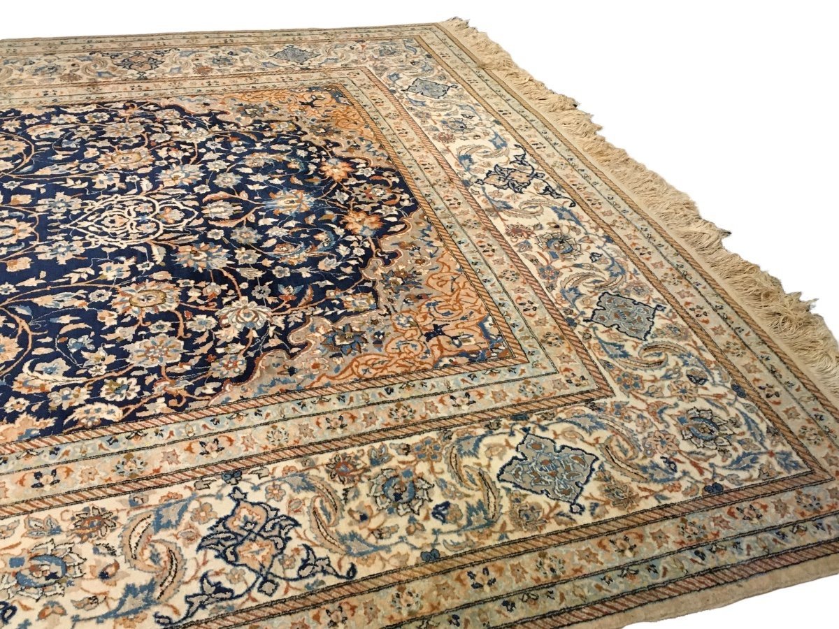 Large Persian Floral Rug 370x220 Cm -photo-3