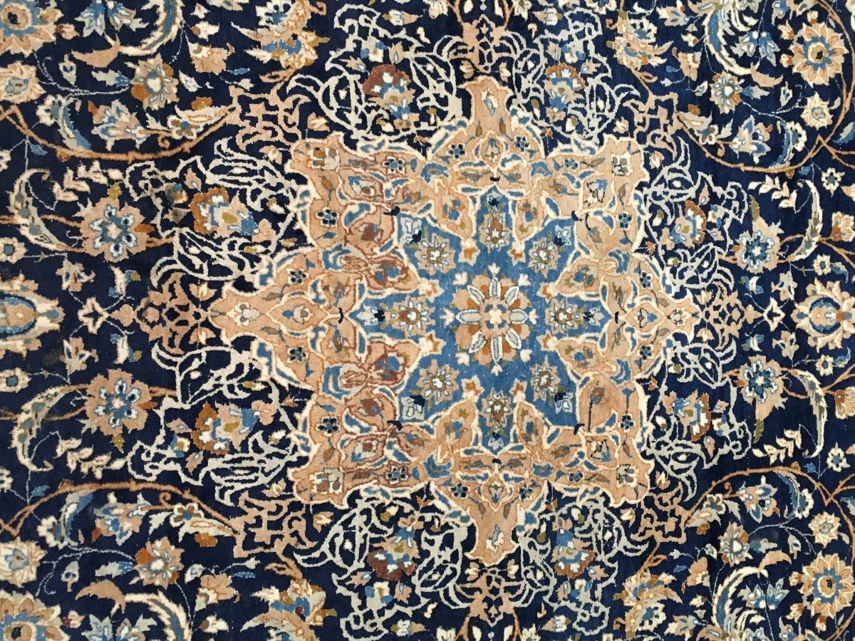 Large Persian Floral Rug 370x220 Cm -photo-4