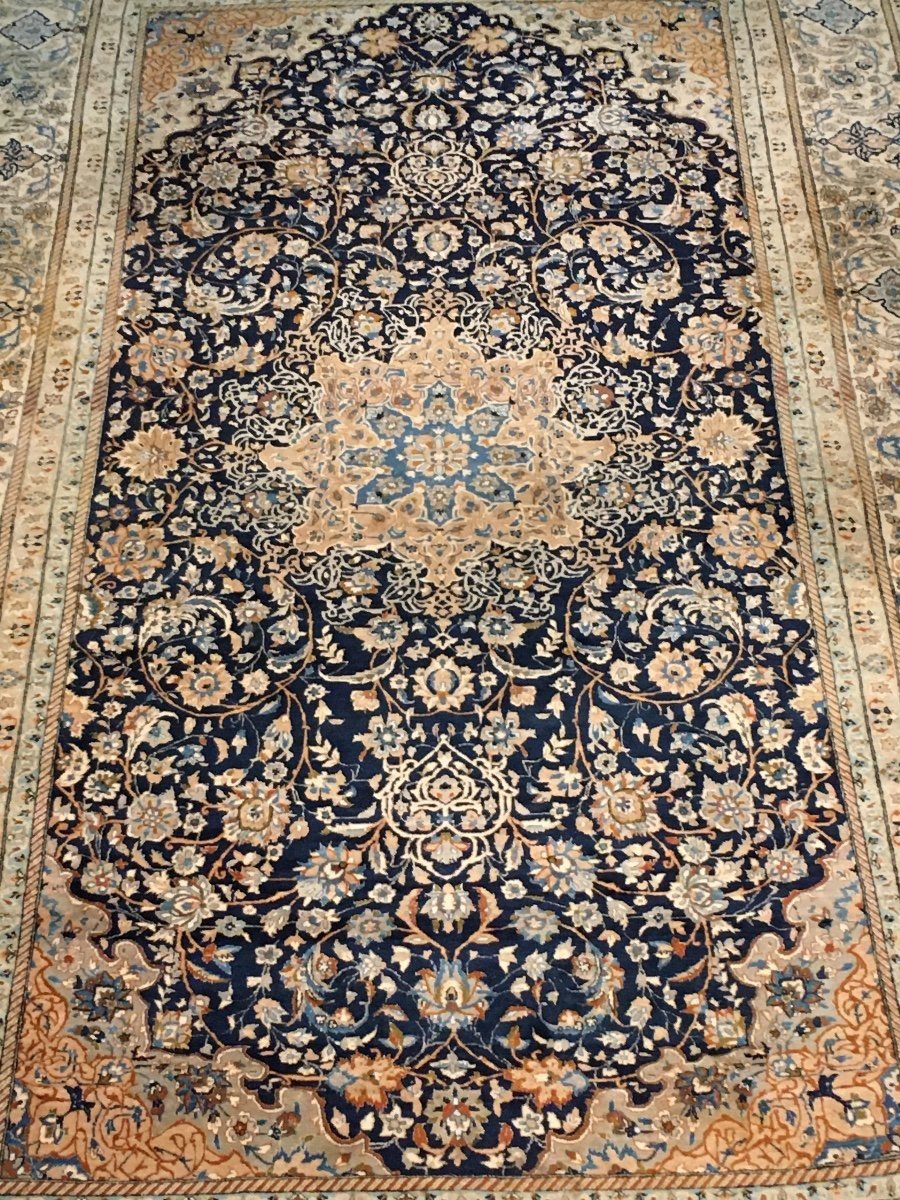 Large Persian Floral Rug 370x220 Cm -photo-8