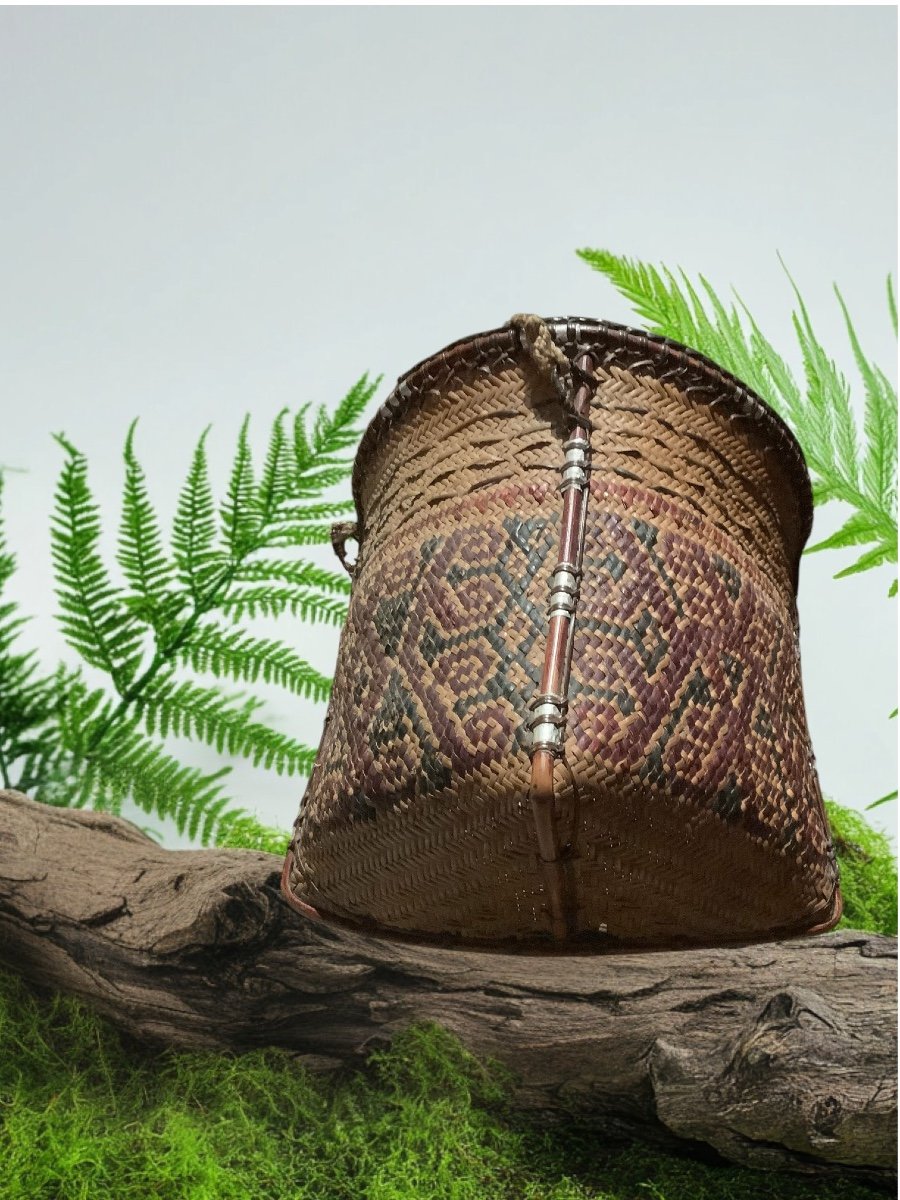 Dayak, Basket For Medicinal Herbs Collection -photo-8