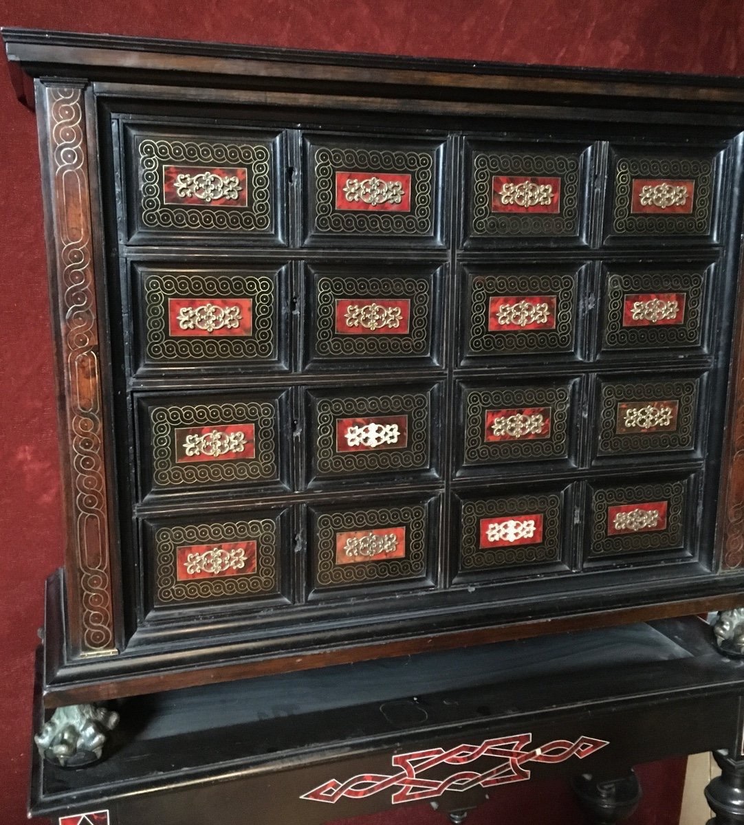 Cabinet à huit tiroirs 18ème siècle -photo-3
