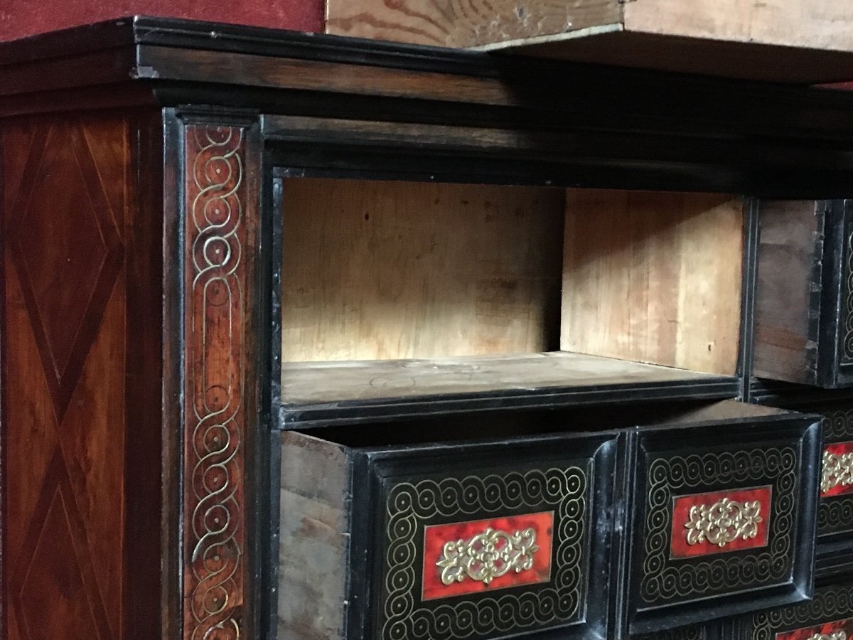 Cabinet à huit tiroirs 18ème siècle -photo-3