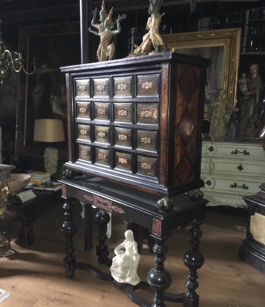 Cabinet à huit tiroirs 18ème siècle -photo-8