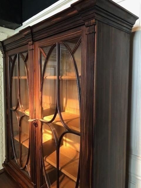 Rare Art Deco Macassar Ebony Cabinet.-photo-3