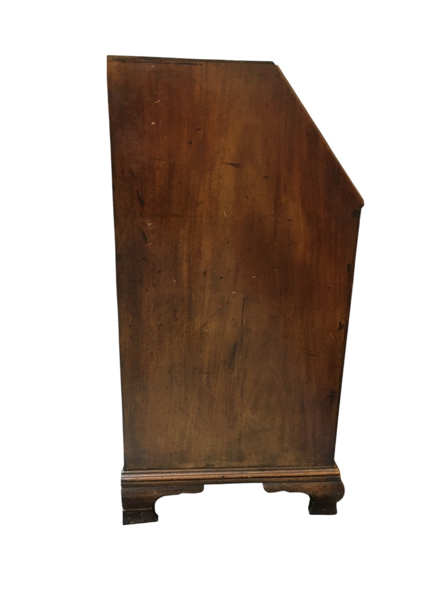 Commode Secrétaire ou Scriban De Pente 18e siècle -photo-4