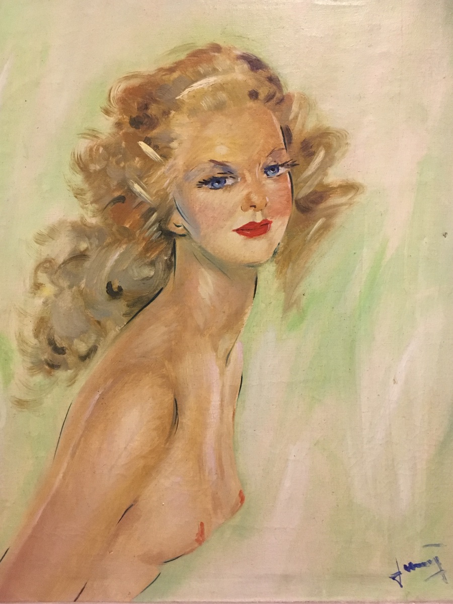 Painting Dating From The 60s Of The 20th Century -photo-2