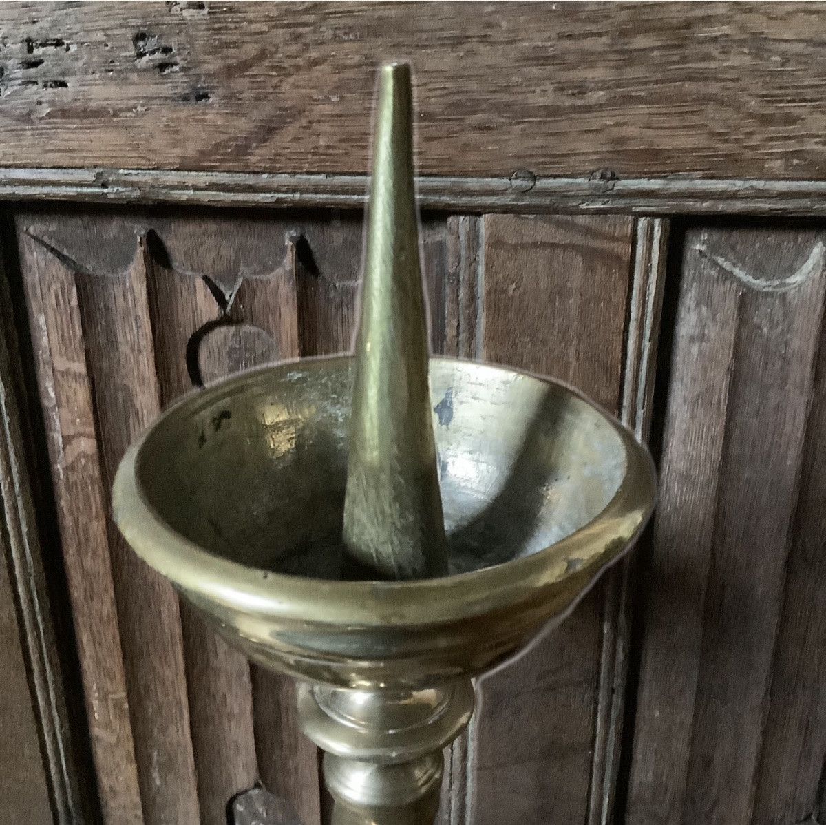 Pair Of Baroque Bronze Candlesticks Circa 1675 -photo-2