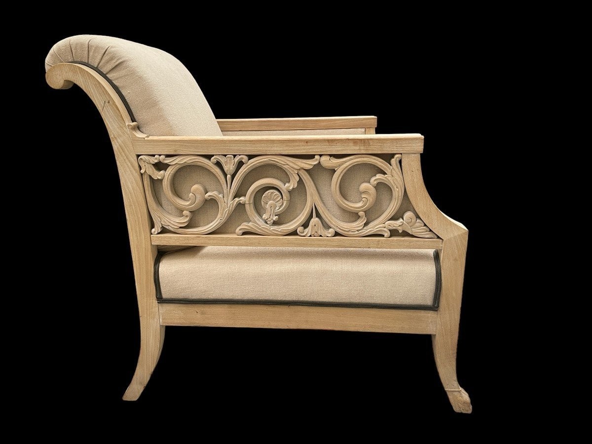 Paire De Fauteuils Design Danois Signés 1940.