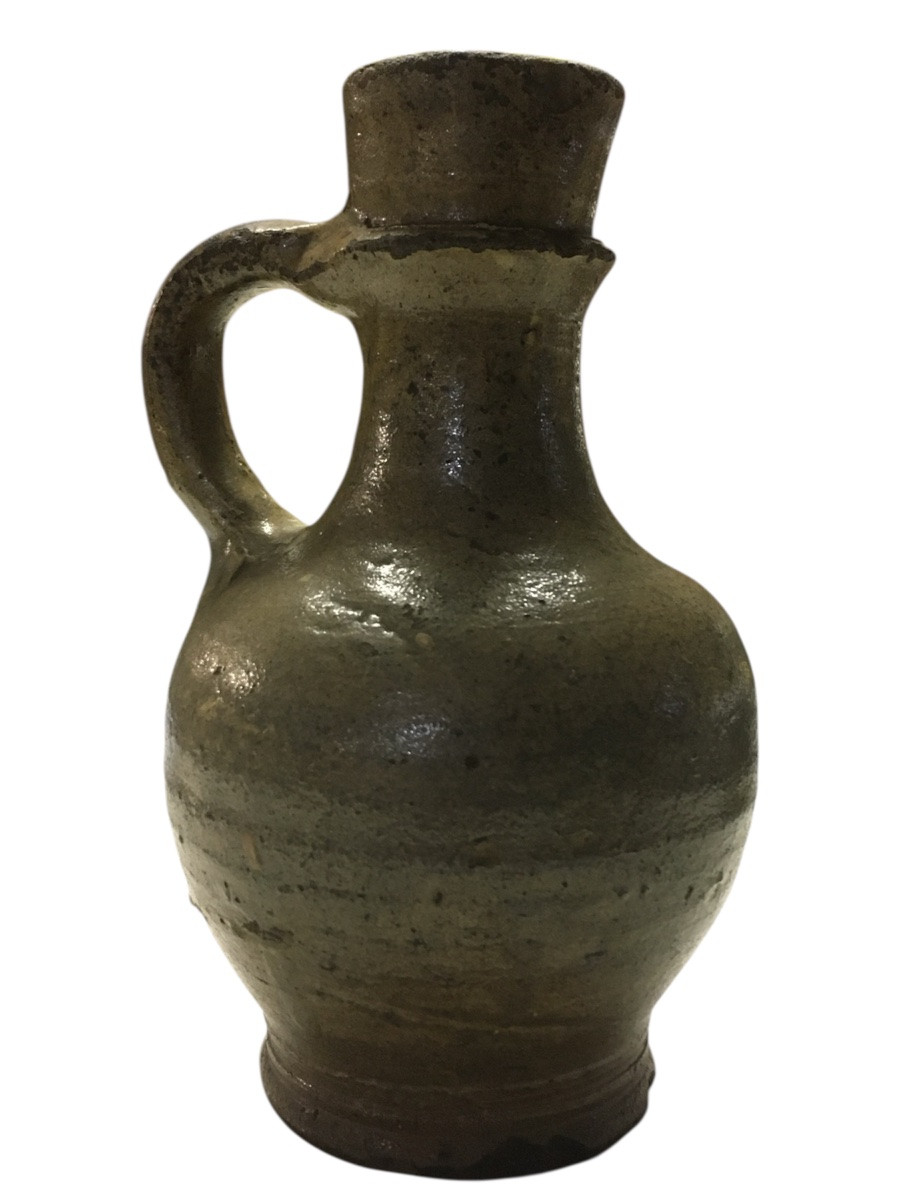 A Stoneware Jug Dating From The Late Middle Ages.-photo-4