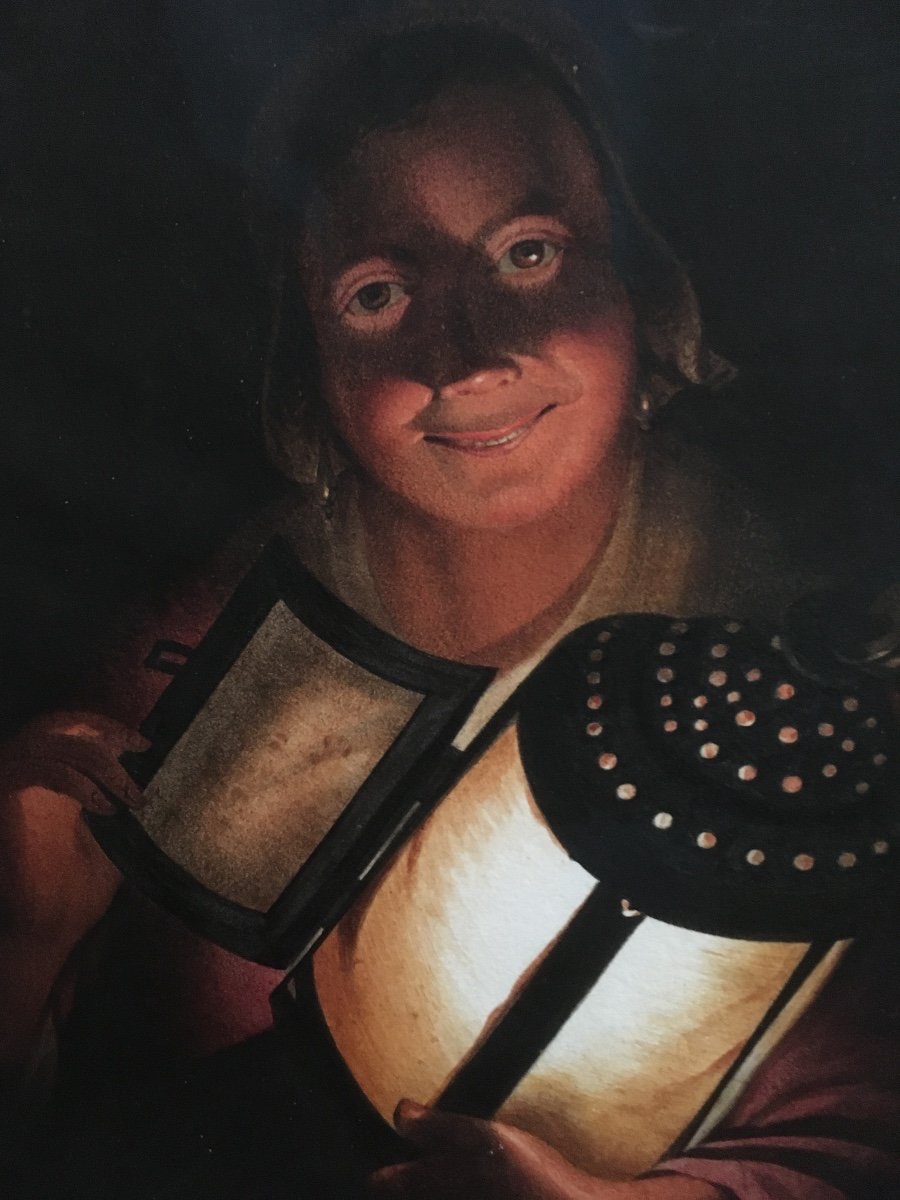 Jeune fille avec lanterne d’écurie -photo-4