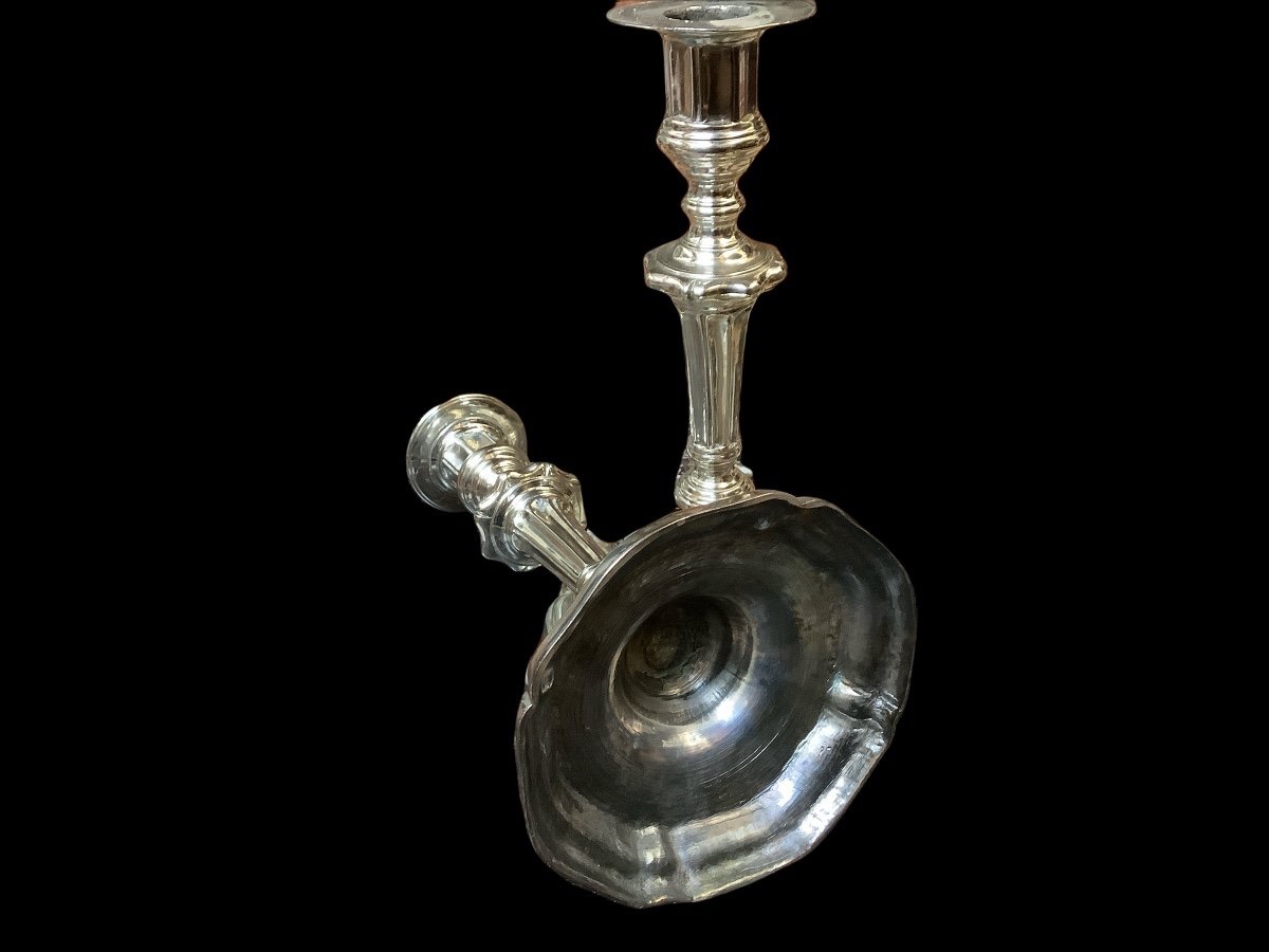 A Pair Of Louis XV Style Candlesticks -photo-3