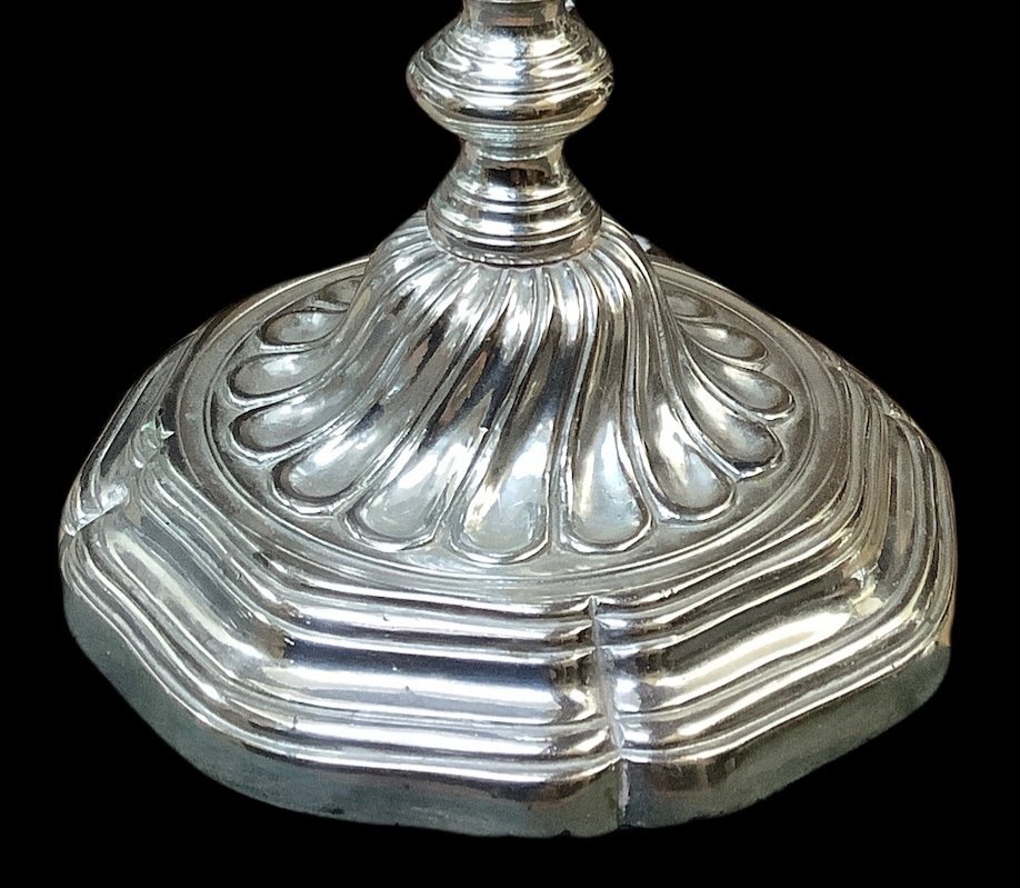 A Pair Of Louis XV Style Candlesticks -photo-4