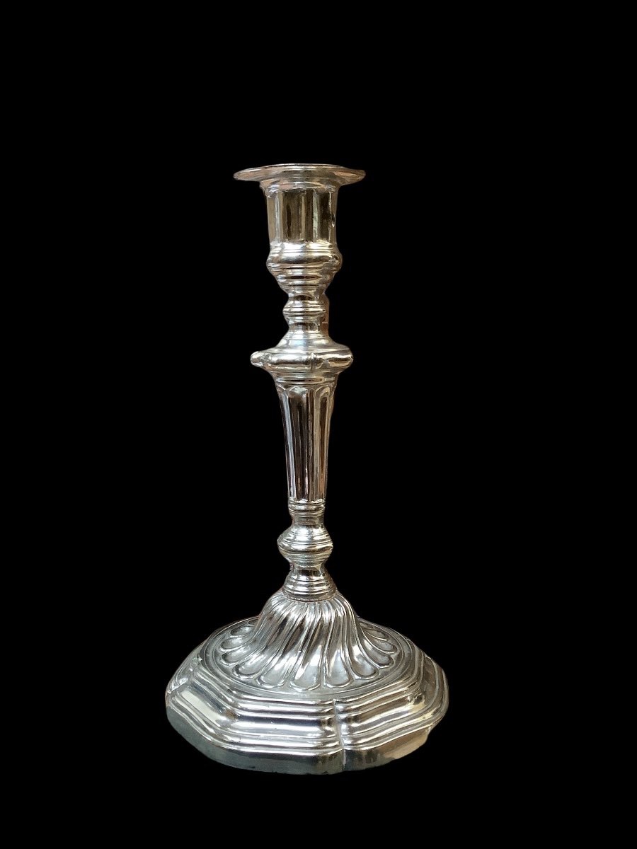 A Pair Of Louis XV Style Candlesticks -photo-5