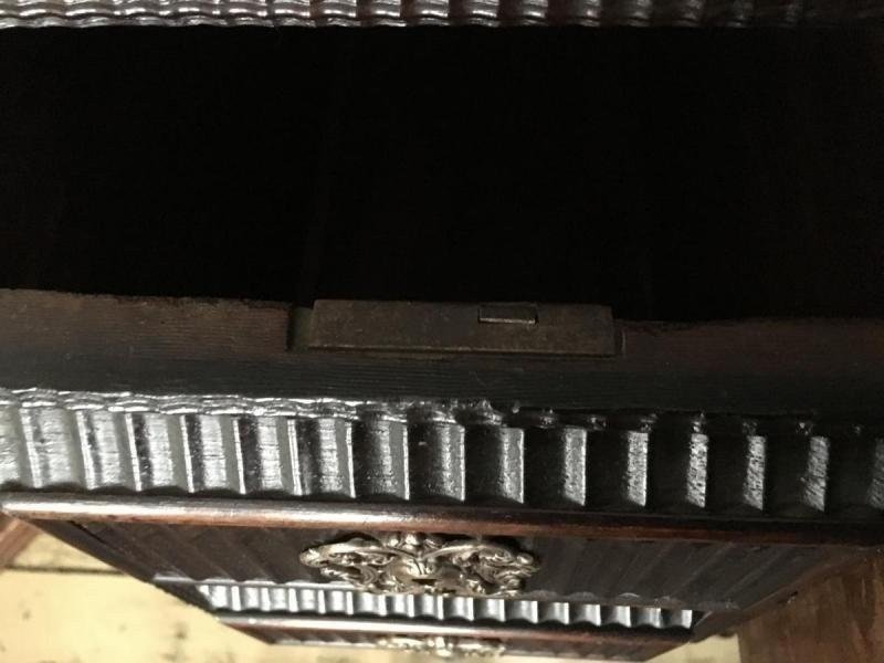 Portuguese Cabinet In Ebony From The 18th Century.-photo-4