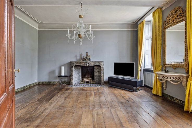 Beautiful Louis XVI Style Wall Console In Painted Wood, 18th Century.-photo-8