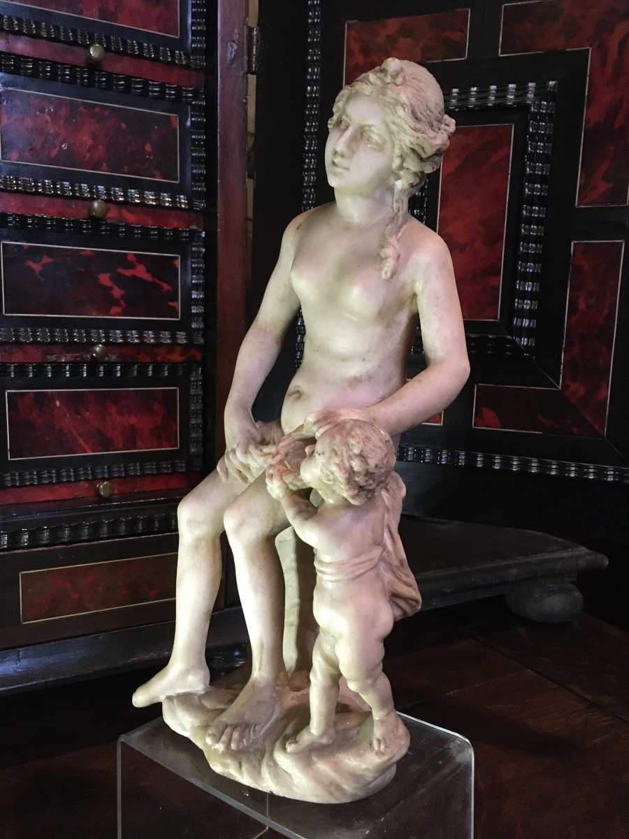 Marble Sculpture, Netherlands, Circa 1600 -photo-2