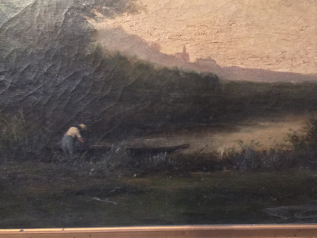 Two Paintings By Laure Lacombe (1834-1923) French -photo-2