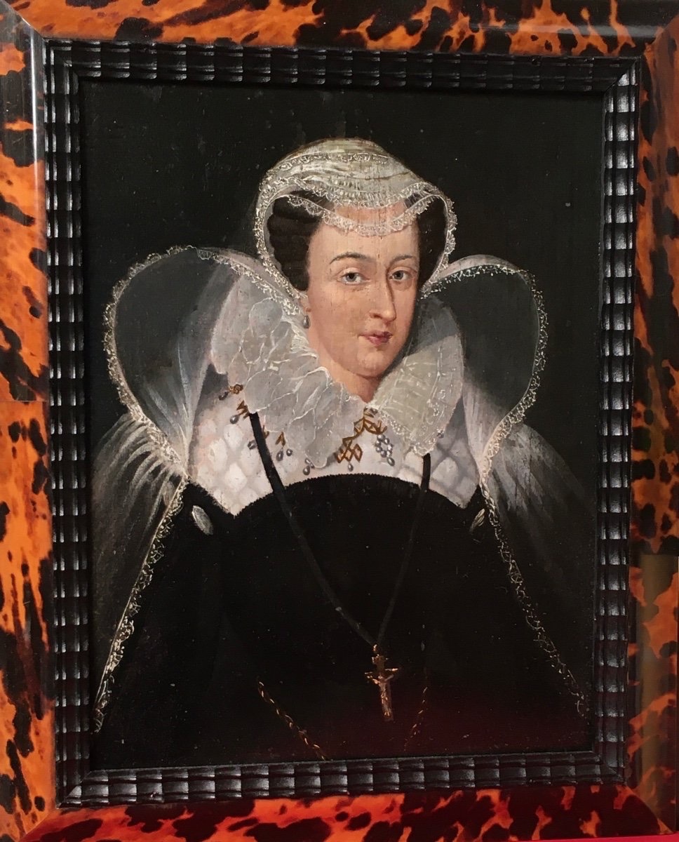 Peinture huile sur panneau XVIIIe siècle 