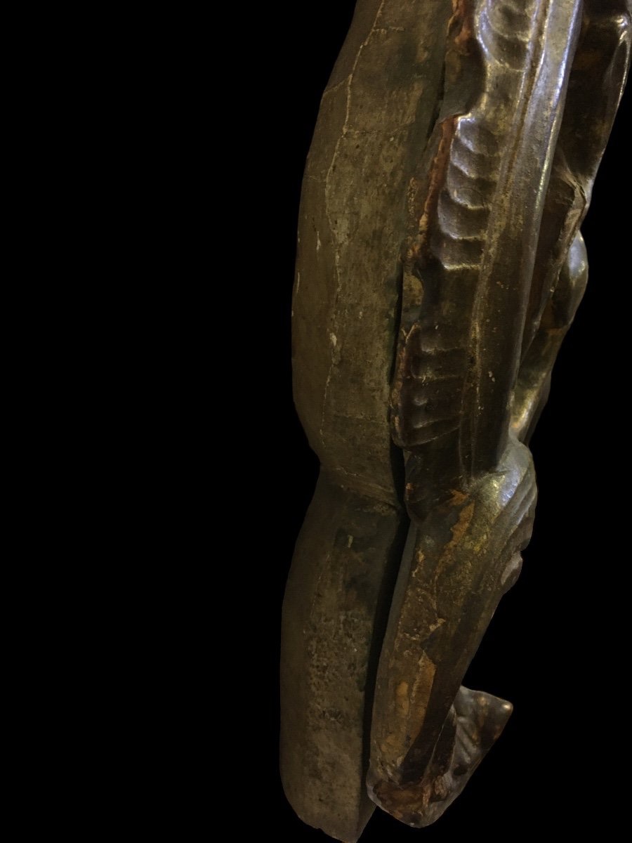 18th Century Wooden Wedding Mirror -photo-6