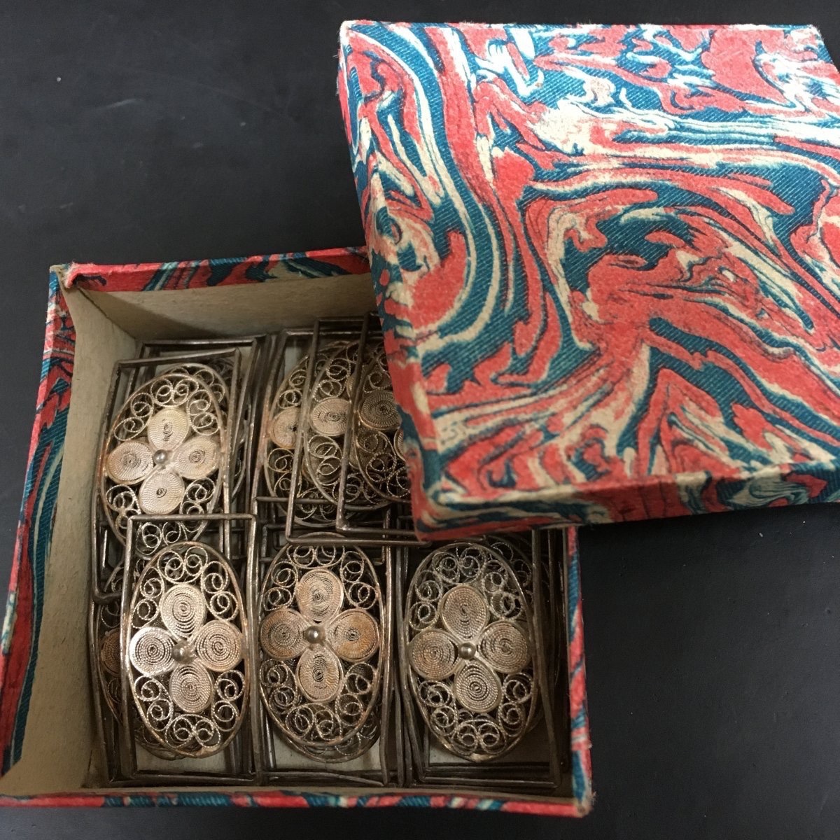 21 Maillions en filigrane d’argent massif -photo-6