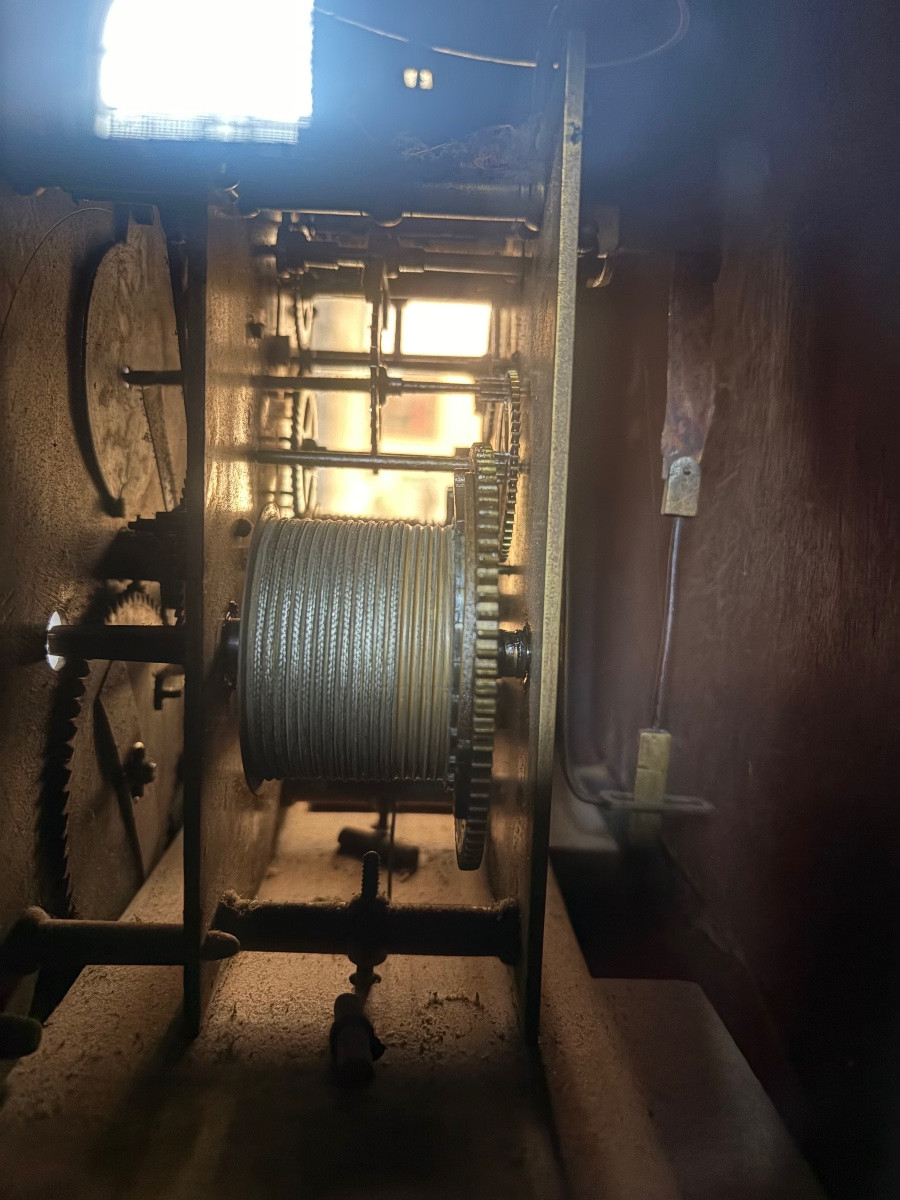 18th Century Clock With Mechanism -photo-2