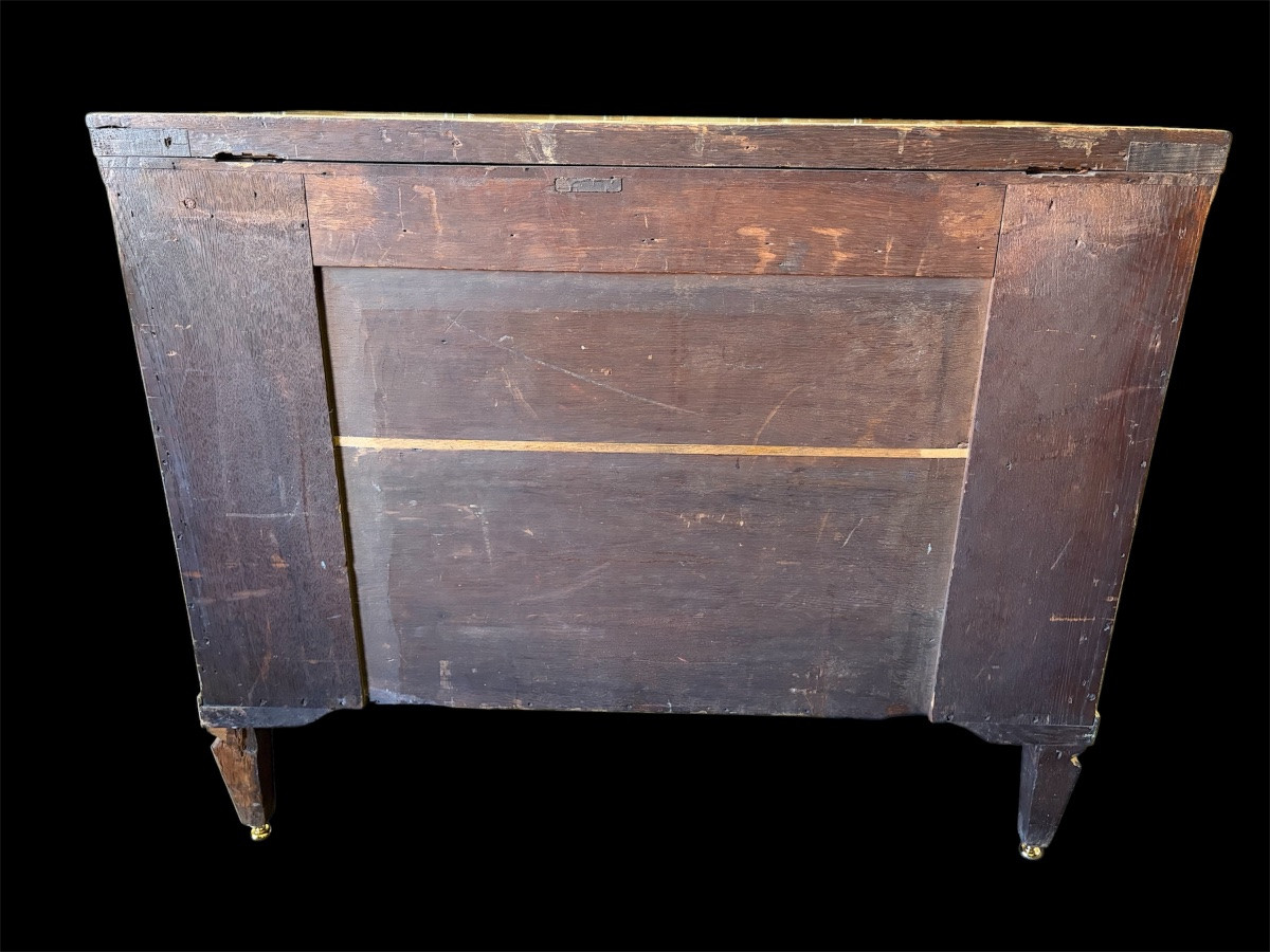 Louis XVI Chest Of Drawers With Lacquered Panels-photo-4