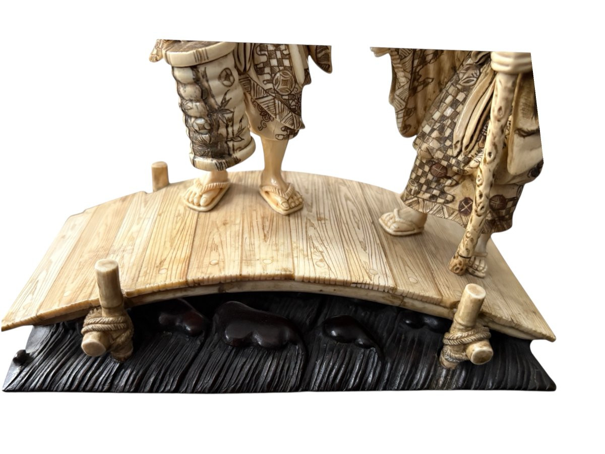 Beautiful Ivory Sculpture, China, 19th Century-photo-7