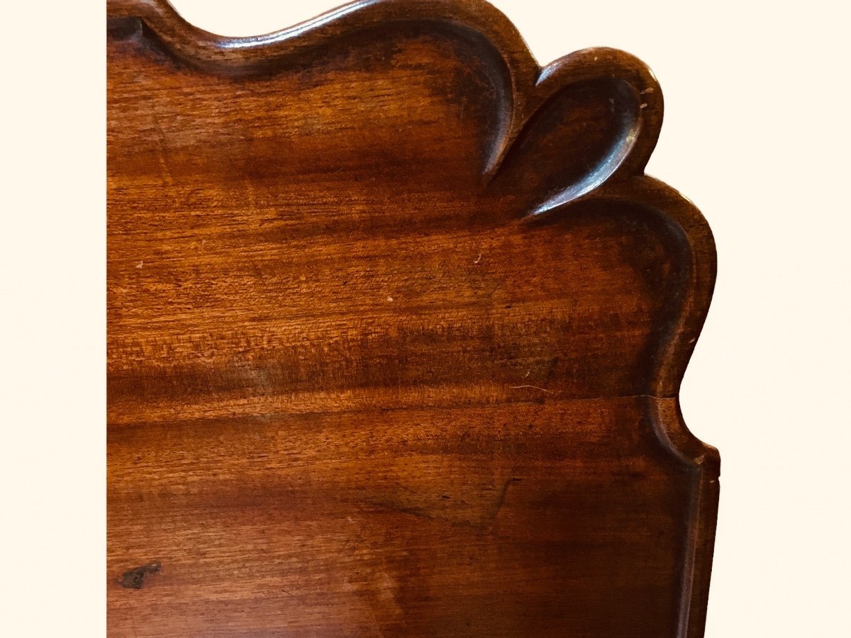 Mahogany Table With Tilting Top 18th Century-photo-1
