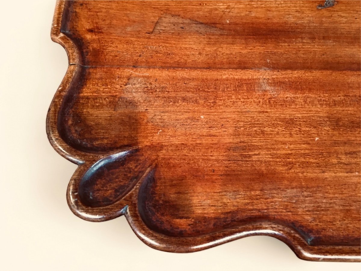 Mahogany Table With Tilting Top 18th Century-photo-3
